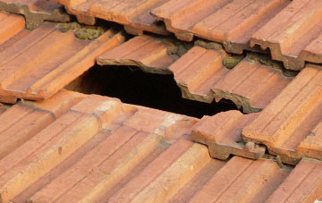 roof repair Dutlas, Powys